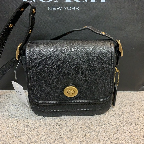Coach Bags Coach Rambler 6 Pebble Leather Crossbody Shoulder Bag